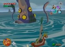 une photo d'Ã©cran de The Legend of Zelda - The Windwaker sur Nintendo Gamecube